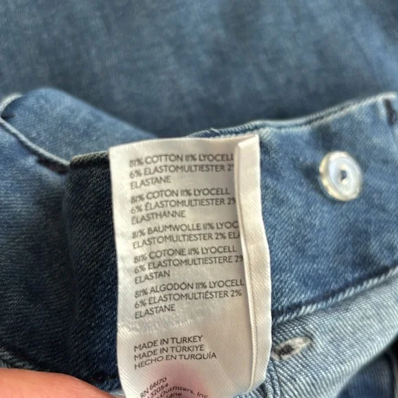 The Colette Crop Wide-Legs Jeans by Maeve - Picture 7 of 7